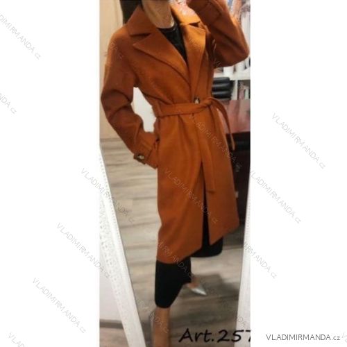 Women's long-sleeved fleece coat (S / M ONE SIZE) ITALIAN FASHION IMWY217671