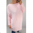 Dress sweater long sleeve ladies (uni sl) ITALIAN Fashion IM2188150 L / XL pink