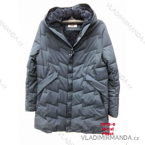 Bunda zimná dámska (M-3XL) POĽSKÁ MÓDA HKW212018-6
