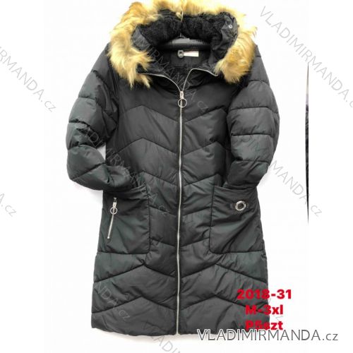 Bunda zimní dámská (M-3XL) POLSKÁ  MÓDA HKW212018-31
