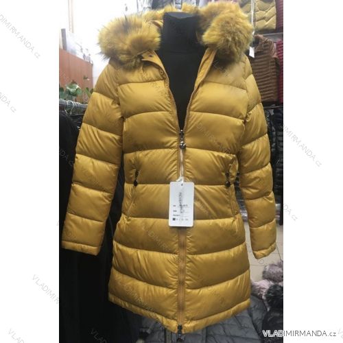 Kabát zimní dámský (S-2XL) POLSKÁ  MÓDA HKW21D039
