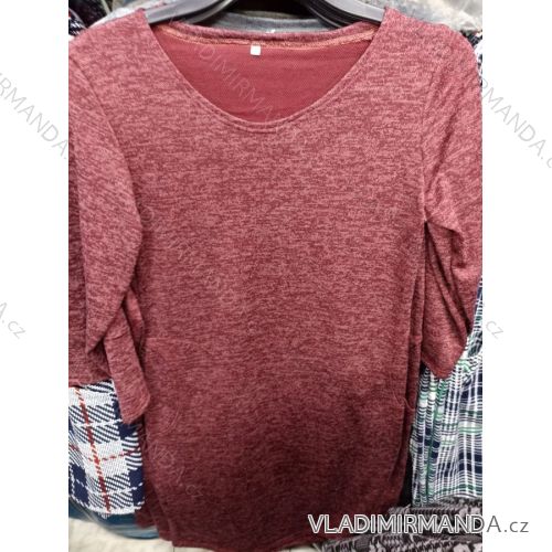 Damen Tunika Langarm Übergröße (l-4xl) L.G.M. Polnische Mode LGM20022