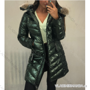 Kabát zimní s kožíškem dámský (S-2XL) POLSKÁ MÓDA BLI2118278