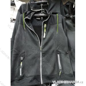 Mikina teplá na zip pánská (M-3XL) TURECKÁ MÓDA TMM21010