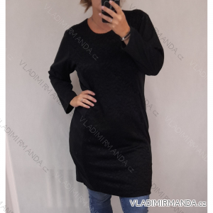 Langärmliges Damenkleid in Übergröße (XL-8XL) TSCHECHISCHE MODE CRM19011