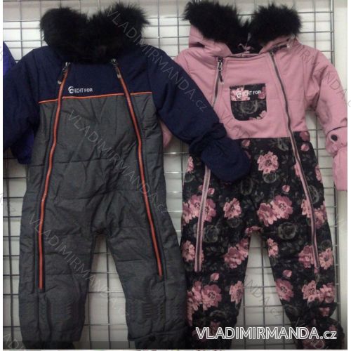 Winter jacket baby girl boys (98-128) ECHT HA06