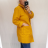 Kabát flaušový beránek dámský (M/L ONE SIZE) ITALSKá MóDA IM321570