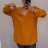 Women's long-sleeved shirt dress (2XL / 3XL ONE SIZE) ITALIAN FASHION IM321525 / DR 2XL/3XL red