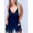 Šaty elegantní večerní na ramínka dámské (S/M ONE SIZE) ITALSKÁ MÓDA IMWY21855