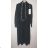 Sommerkleid 3/4 langarm Damen (uni S/M) ITALIAN FASHION IMT21CD96779 schwarz S / M
