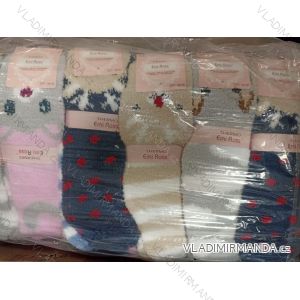 Ponožky teplé peříčko dámské (35-38,39-42) EMI ROSS ROS21086