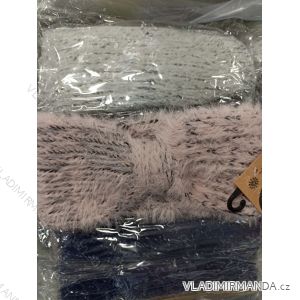 Čelenka pletená zimní dámská (ONE SIZE) SANDROU SAN21020