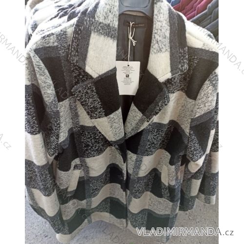 Kabátek košilový dámský (S/M ONE SIZE) ITALSKÁ MÓDA IM721450
