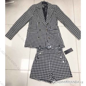 Souprava elegantní sako a sukně dámská (S-XL) ITALSKÁ MÓDA IMWA217832