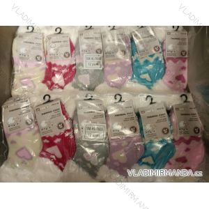 Ponožky zateplené bavlnou kojenecké dívčí (0m-12m, 12m-24m,24m-36m) LOOKEN LOK21SM-HL-7605