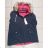 Bunda / Kabát parka zimná dámska nadrozměr (3XL-7XL) POĽSKÁ MÓDA MTN21MHM-W556BIG
