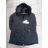 Bunda / Kabát parka zimná dámska nadrozměr (3XL-7XL) POĽSKÁ MÓDA MTN21MHM-W559BIG