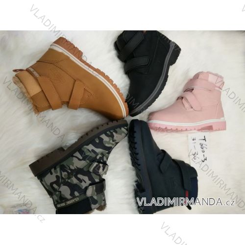 Topánky členkové zimné detské dorast dievčenské (31-36) WSHOES OBUV OBM21T660-3