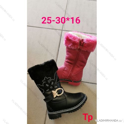 Čižmy vysoké detské dievčenské (25-30) TSHOWS OBT21018