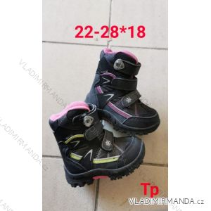 Boty kotníkové zimní dětské dívčí (22-28) TSHOWS OBT21047
