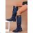 Čižmy vysoké dámske (36-41) YSSHOES OBYS21K75