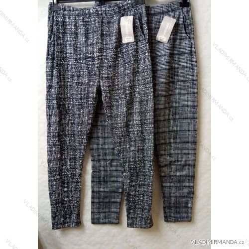 Legíny zateplené dlouhé dámské nadrozměrné (M-4XL) PESAIL PES21K015