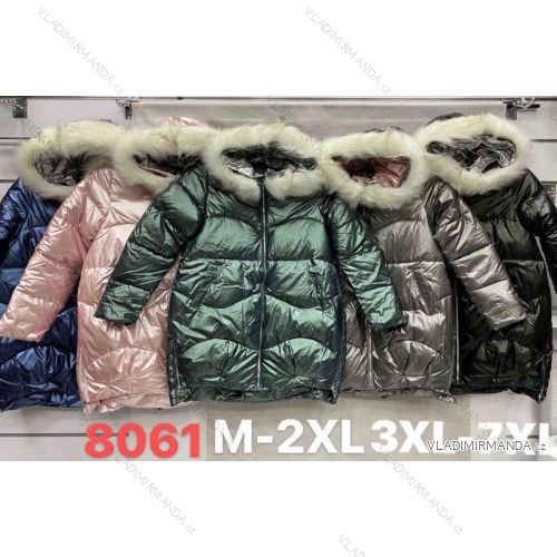 Bunda zimná dámska (M-2XL) POĽSKÁ MÓDA HKW218061