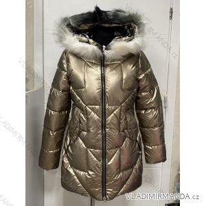 Bunda/Kabát zimní dámská (M-2XL) POLSKÁ MÓDA HKW21L8959TO