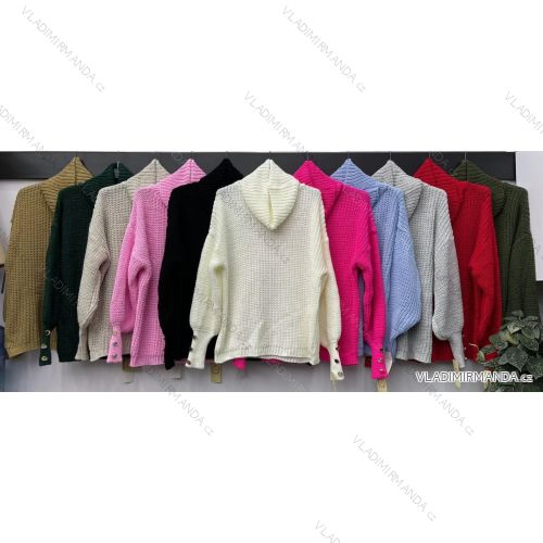 Svetr tenký rolák dlouhý rukáv dámský (S/M ONE SIZE) ITALSKÁ MÓDA IMWB217111