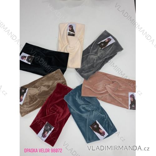 Čelenka sametová dámská (ONE SIZE) TURECKÁ MÓDA TMWL2198072