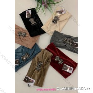 Čelenka zamatová dámska (ONE SIZE) TURECKÁ MÓDA TMWL2198071