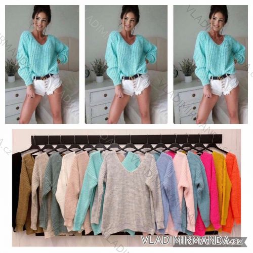 Dress with 3/4-sleeve ladies pocket (uni sl) ITALIAN Fashion IMWD20529