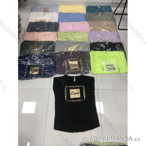 Tričko krátky rukáv dámske (M-XL) TURECKÁ MÓDA TMWG21G124786