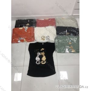 Tričko krátký rukáv dámské (M-XL) TURECKÁ MÓDA TMWG21G125589