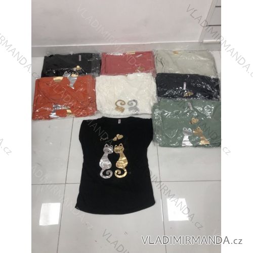 Tričko krátky rukáv dámske (M-XL) TURECKÁ MÓDA TMWG21G125589