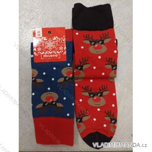 Ponožky veselé vánoční pánské sob (42-46) POLSKÁ MÓDA DPP21262