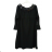 Šaty dlhý rukáv dámske nadrozmer (3XL/4XL ONE SIZE) TALIANSKA MÓDA IMWQ21213 červená