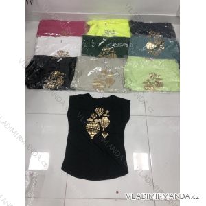 Tričko krátký rukáv dámské (M-XL) TURECKÁ MÓDA TMWG21G124778A