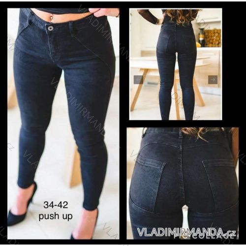 Women's push-up jeans (34-42 / XS-XL) Re-dress JWA202512-A / DR XL black