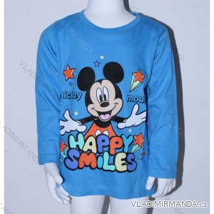 Tričko bavlněné dlouhý rukáv mickey mouse dětské chlapecké (98-128) SETINO MIC-G-T-SHIRT-213