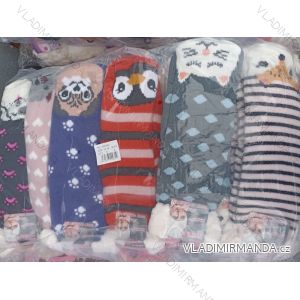 Ponožky veselé zateplené bavlnou dámské (35-38, 38-42) VIRGINA VIR21WW044