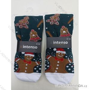 Ponožky vánoční veselé slabé pánské (41-43, 44-46) INTENSO DPP21500