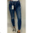 Kalhoty rifle jeans dlouhé push up dámské (XS-XL) M.SARA MA620S3977G-2/DR S modrá
