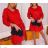 Šaty elegantní společenské třpytivé dlouhý rukáv dámské (S/M ONE SIZE) ITALSKÁ MÓDA IMWA218212