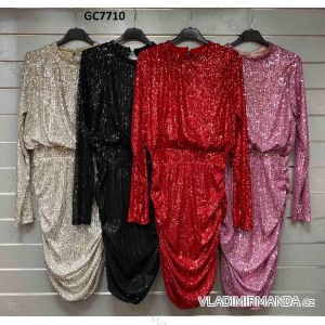 Dress with 3/4-sleeve ladies pocket (uni sl) ITALIAN Fashion IMWD20529