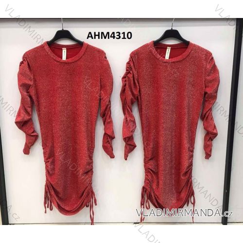 Dress with 3/4-sleeve ladies pocket (uni sl) ITALIAN Fashion IMWD20529