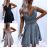 Šaty na ramínka dámské (S/M ONE SIZE) ITALSKÁ MÓDA IMWE218058