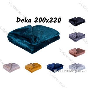 DEKA FLEECE KOSTKA 200x220cm- BTJ21PLYS