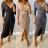 Šaty elegantní dlouhý rukáv dámské (S/M ONE SIZE) ITALSKÁ MÓDA IMM211535