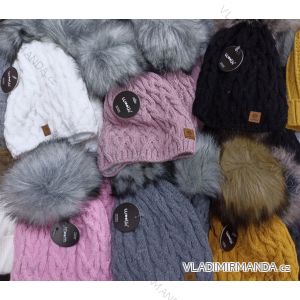 Wintermütze mit Pompon Damen (ONE SIZE) PV821004